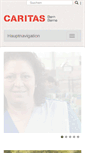 Mobile Screenshot of caritas-bern.ch